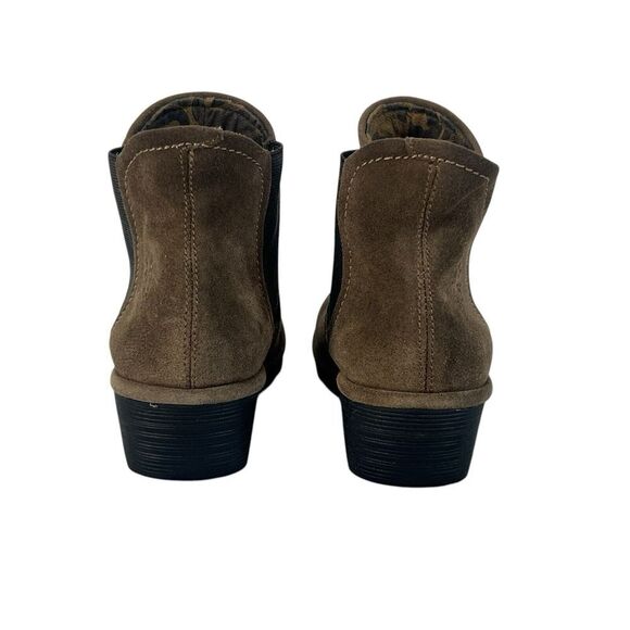 Fly London boots womens‎ 39 Yade booties wedge pull on P500426003 Green Beige - Picture 5 of 8